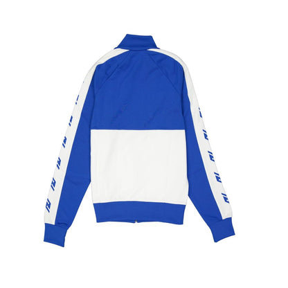 Autry Blue Cotton Full-Length Jacket