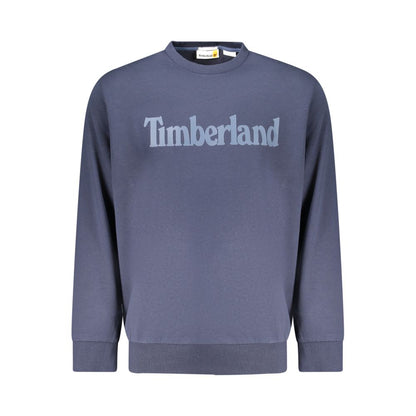 Timberland Blue Cotton Men's Sweatshirt