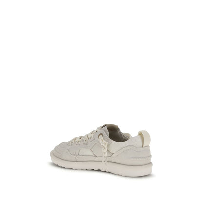 UGG Purple Calf Leather Bos Taurus Low Top Sneakers