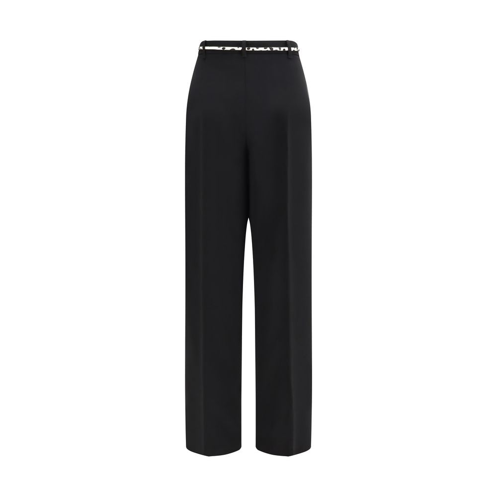 Max Mara Black Triacetate Top