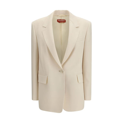 Max Mara Beige Triacetate Blazer
