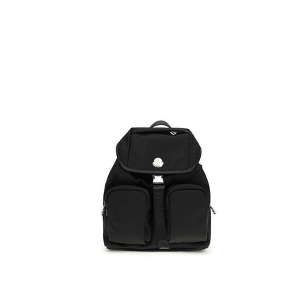 Moncler Black Polyamide Backpack
