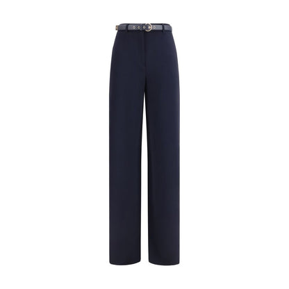Max Mara Blue Triacetate Top