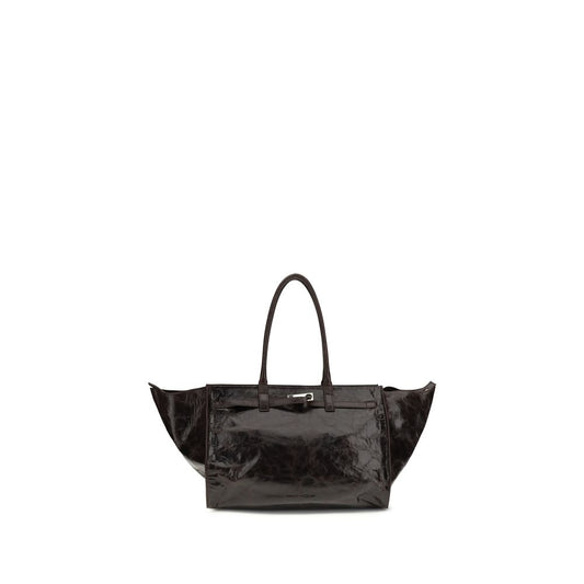 Benedetta Bruzziches Brown Calf Leather Bos Taurus Shoulder Bag