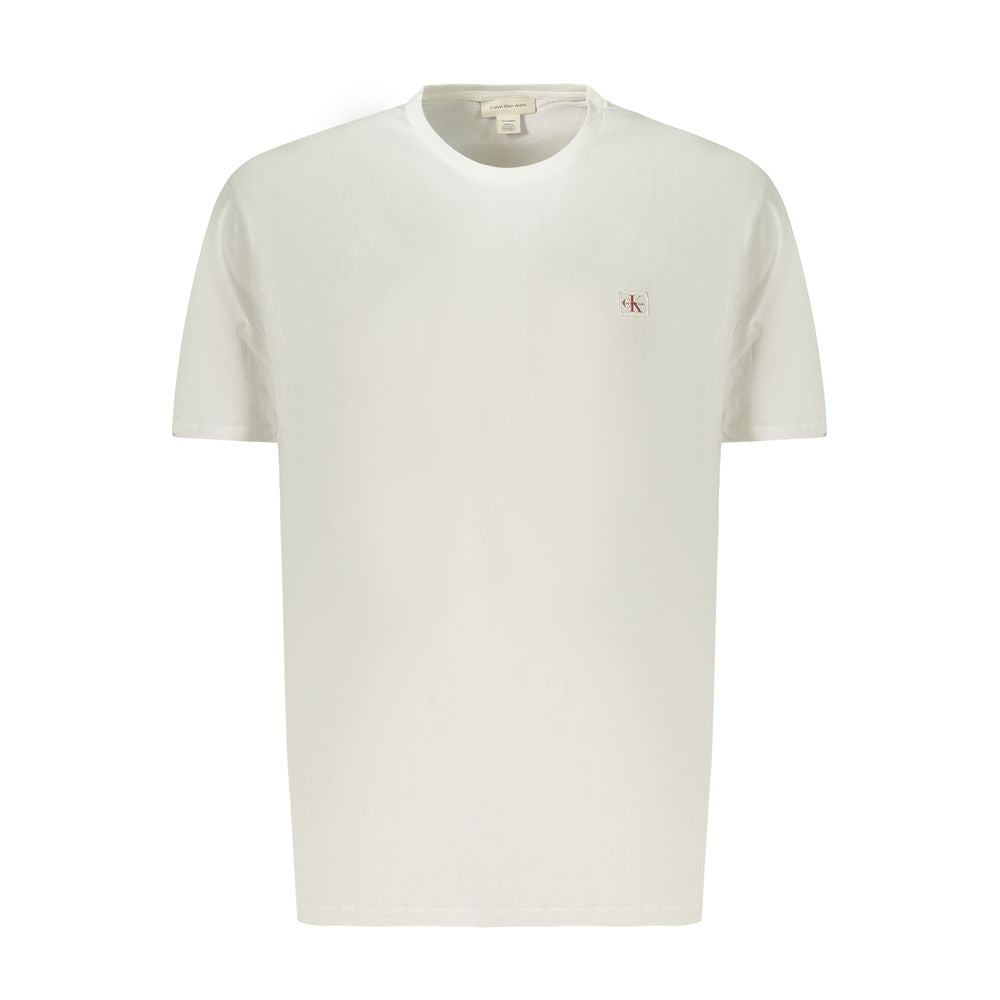 Calvin Klein Bianco Cotton Men T-Shirt