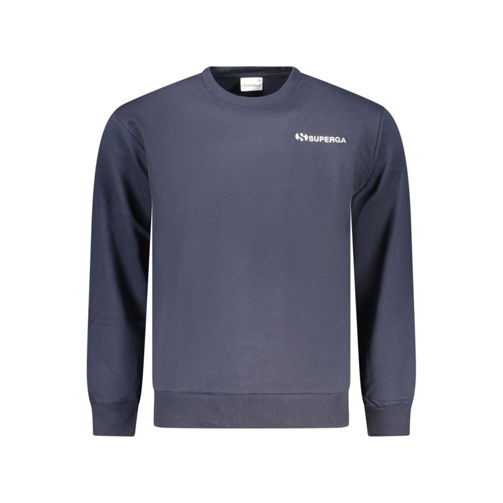 Superga Blue Cotton Sweatshirt