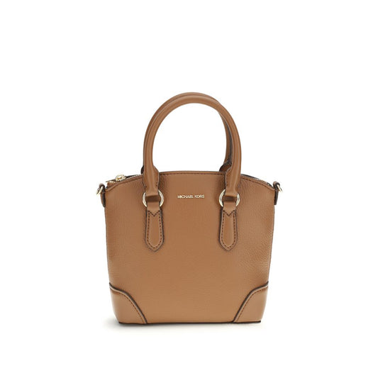 Michael Kors Beige Calf Leather Bos Taurus Shoulder Bag