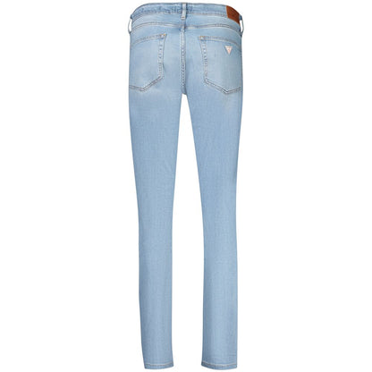 Guess Jeans Azzurro Lyocell Women's Skinny Jean