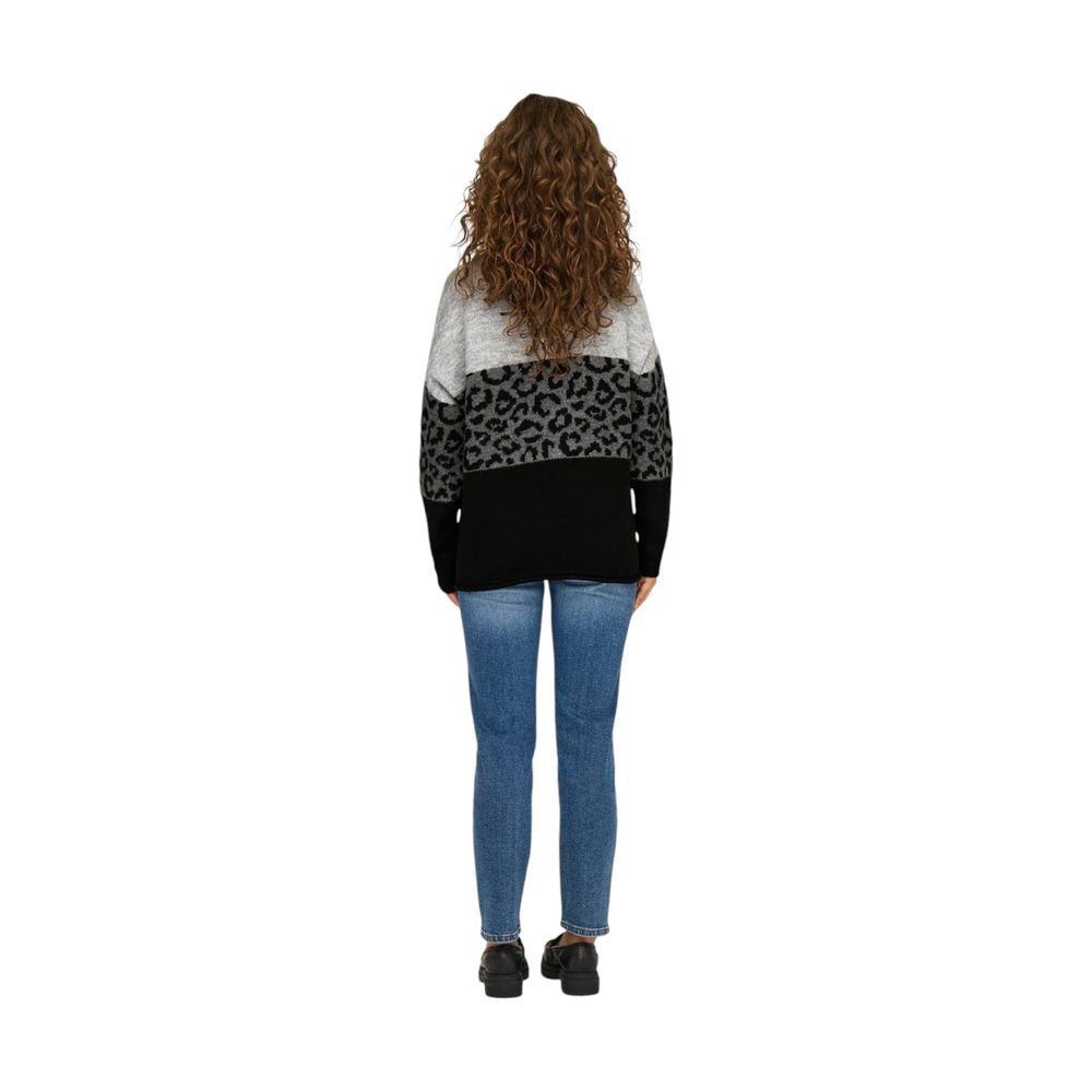 Only Gray Marabou Sweatshirt