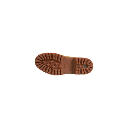 Timberland Beige Recycled Leather Lace-Up Boots