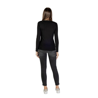 Armani Exchange Black Cotton T-Shirt