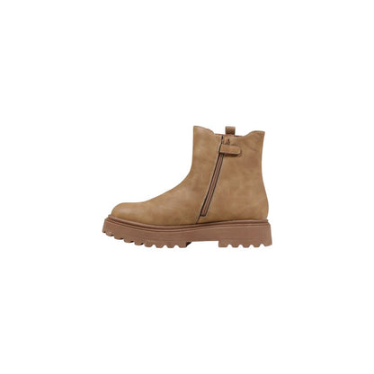 Alviero Martini Prima Classe Beige Polyethylene Ankle Boots