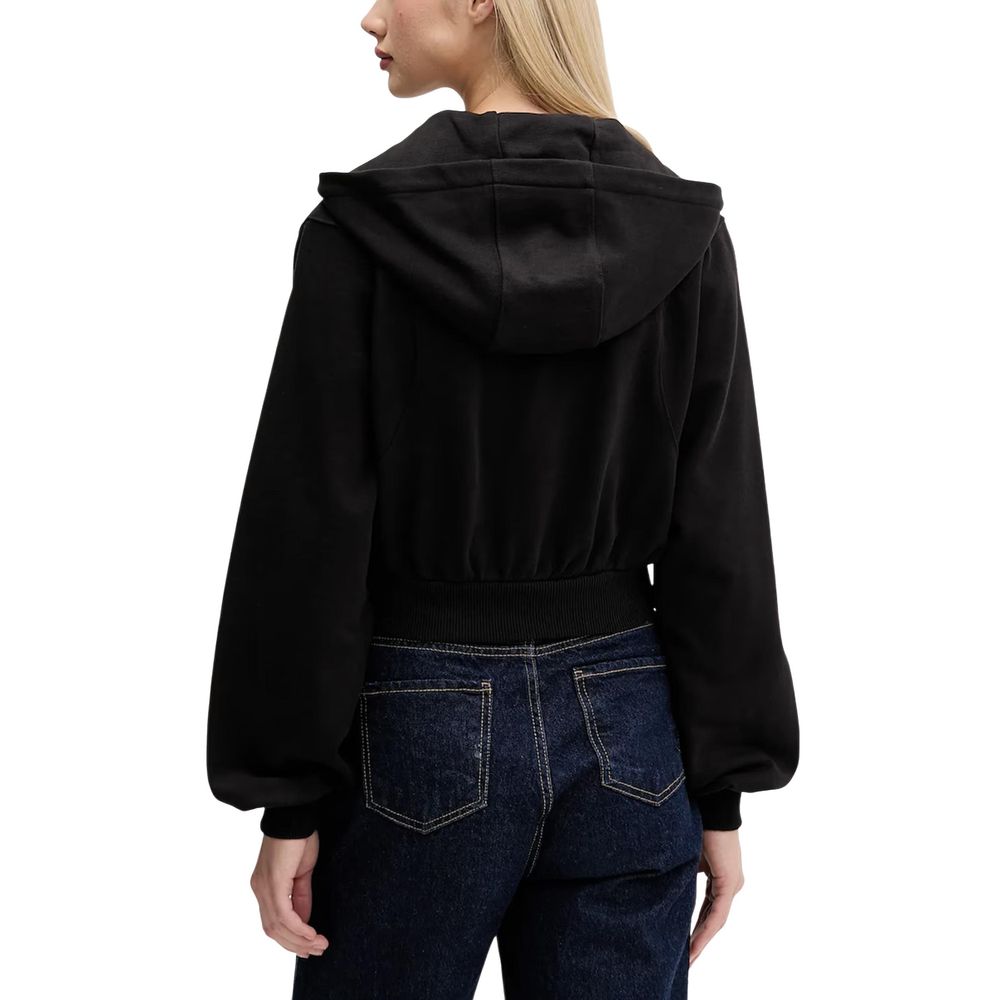 Tommy Hilfiger Jeans Black Recycled Cotton Hoodie