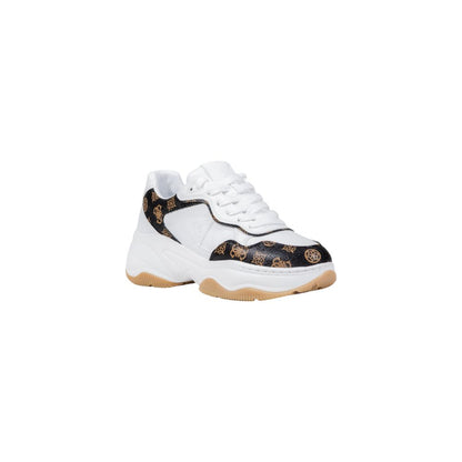 Guess White Polyethylene Chunky Sneakers