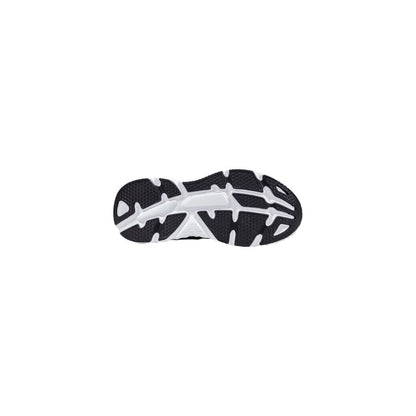 EA7 Emporio Armani Black And White Polyester Athletic Sneakers