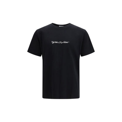 Off-White Black Cotton T-Shirt