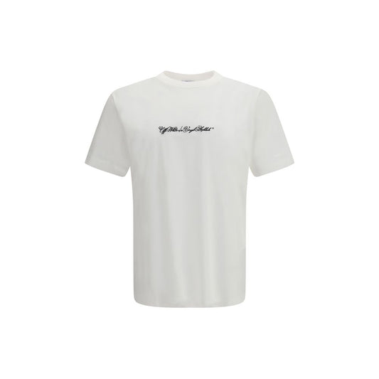 Off-White White Cotton T-Shirt