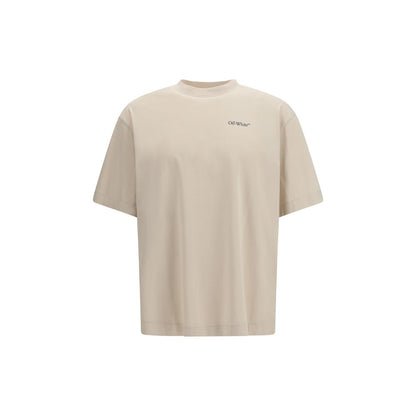 Off-White Beige Cotton Sportswear