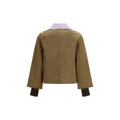 Barbour Beige Cotton Shell Jacket