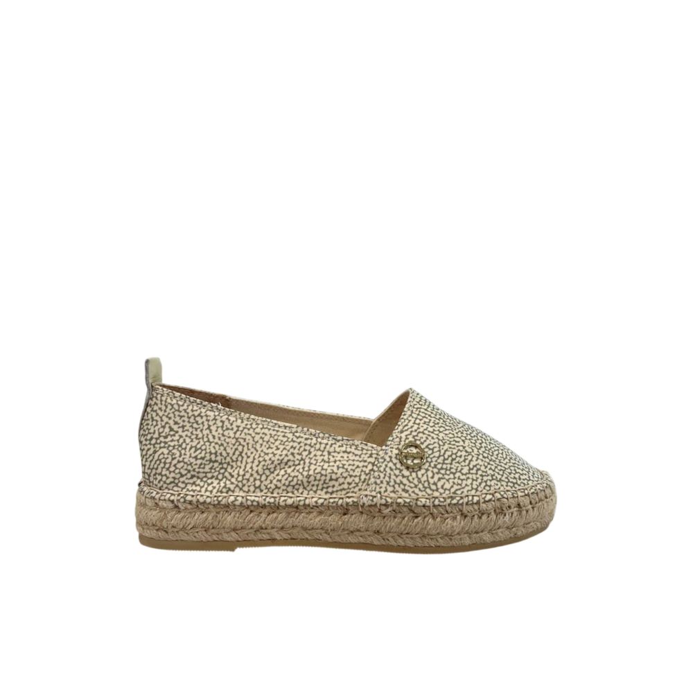 Borbonese Bicolor Fabric Sandal