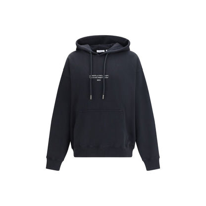 Off-White Black Cotton Sweatshirt