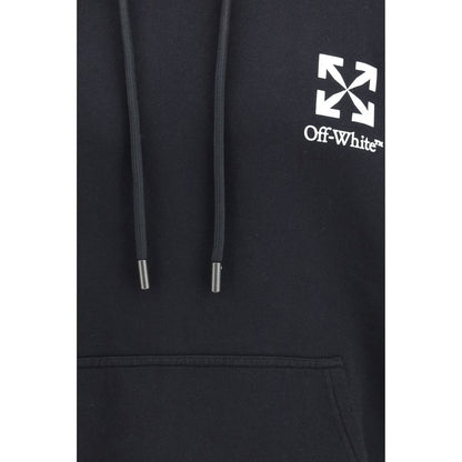 Off-White Black Cotton Sweatshirt