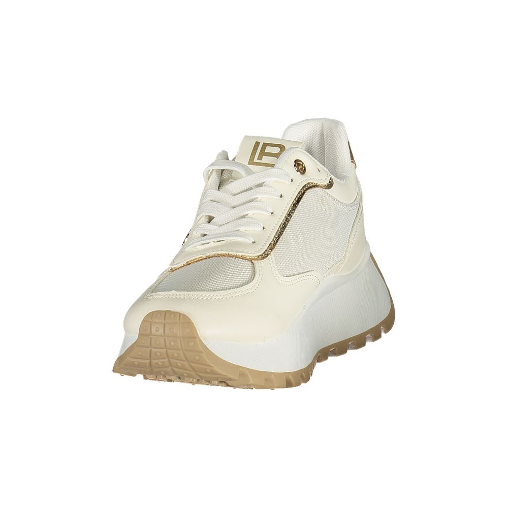 Laura Biagiotti Bianco Polyurethane Women Sneaker