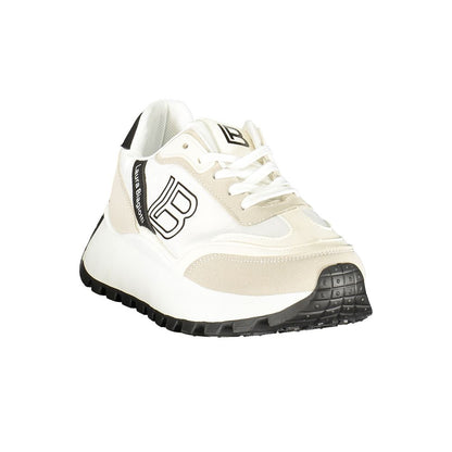 Laura Biagiotti Bianco Polyurethane Women's Sneaker
