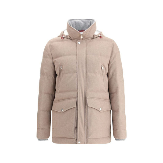 Brunello Cucinelli Beige Wool Clothing