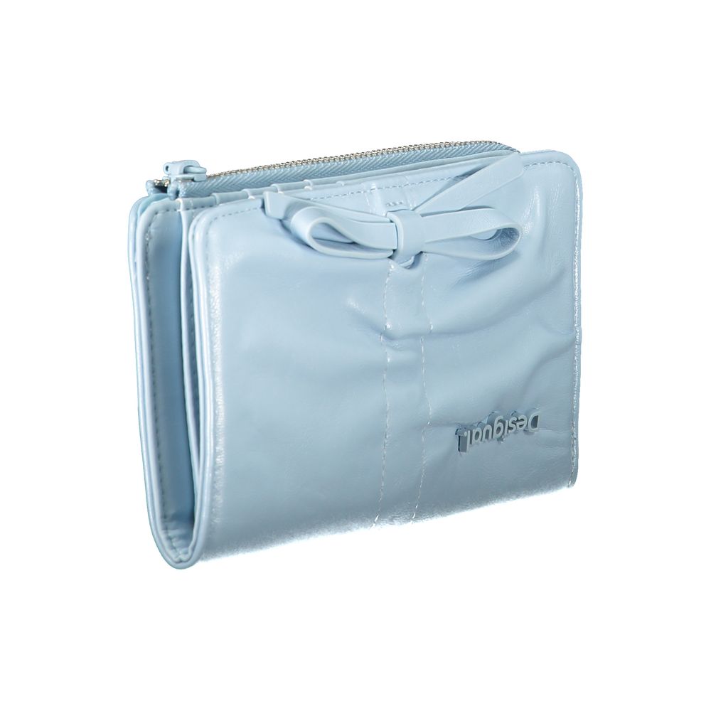 Desigual Blue Polyethylene Wallet