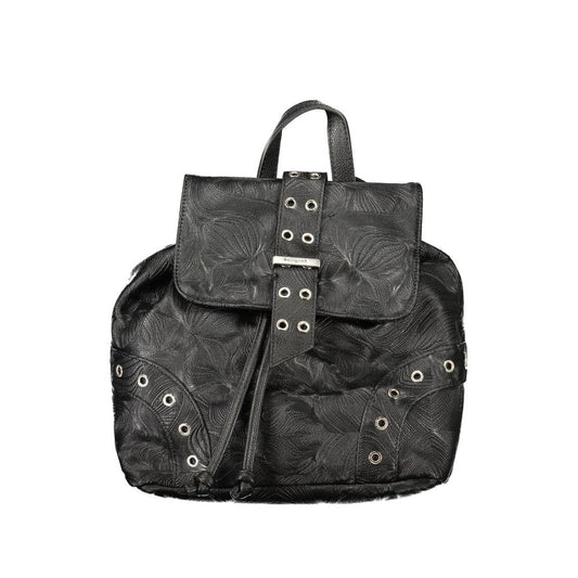 Desigual Black Polyethylene Backpack