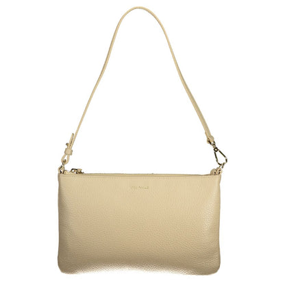 Coccinelle Beige Leather Handbag