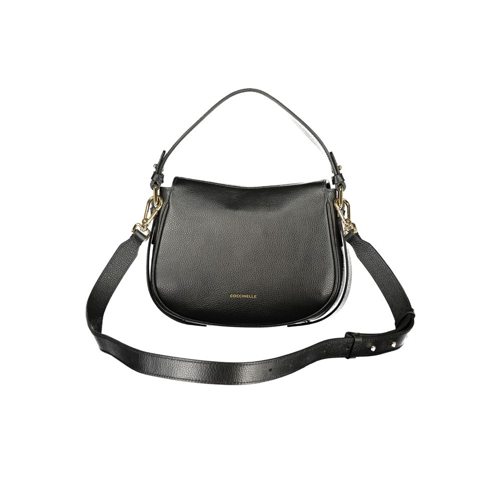 Coccinelle Black Leather Handbag