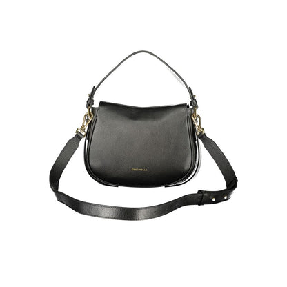 Coccinelle Black Leather Handbag