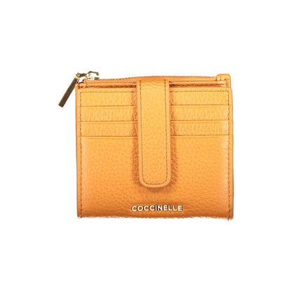 Coccinelle Orange Leather Wallet