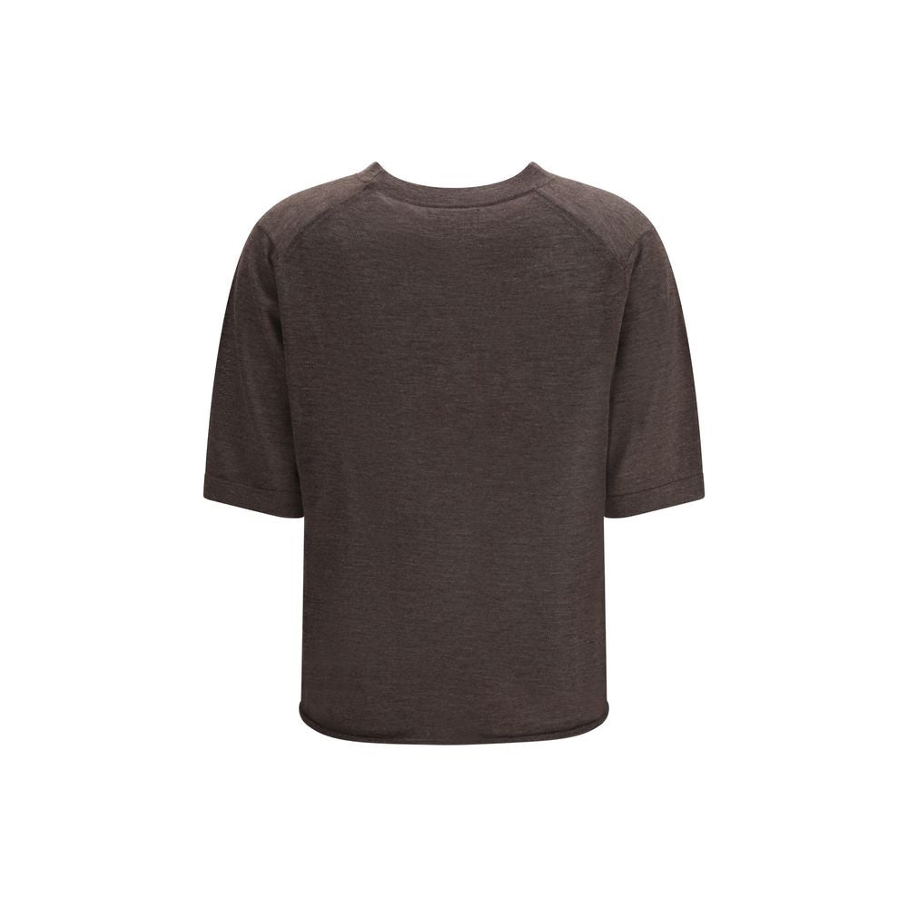 Loulou De Saison Brown Cashmere Top