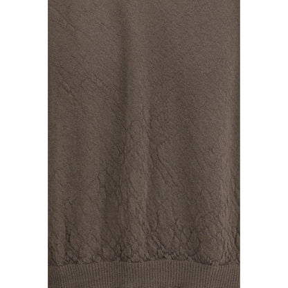 Rick Owens Gray Wool Sweatshirt