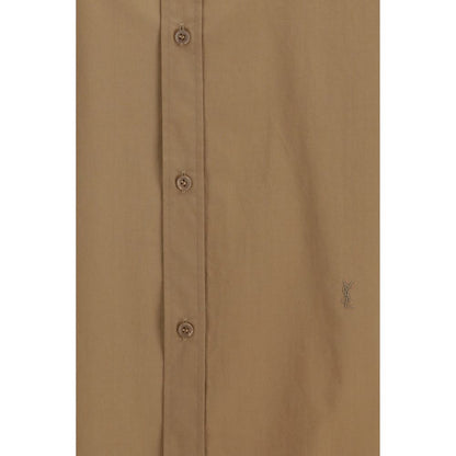 Saint Laurent Beige Cotton Shirt