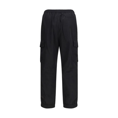 Fendi Black Cotton Cargo Pants
