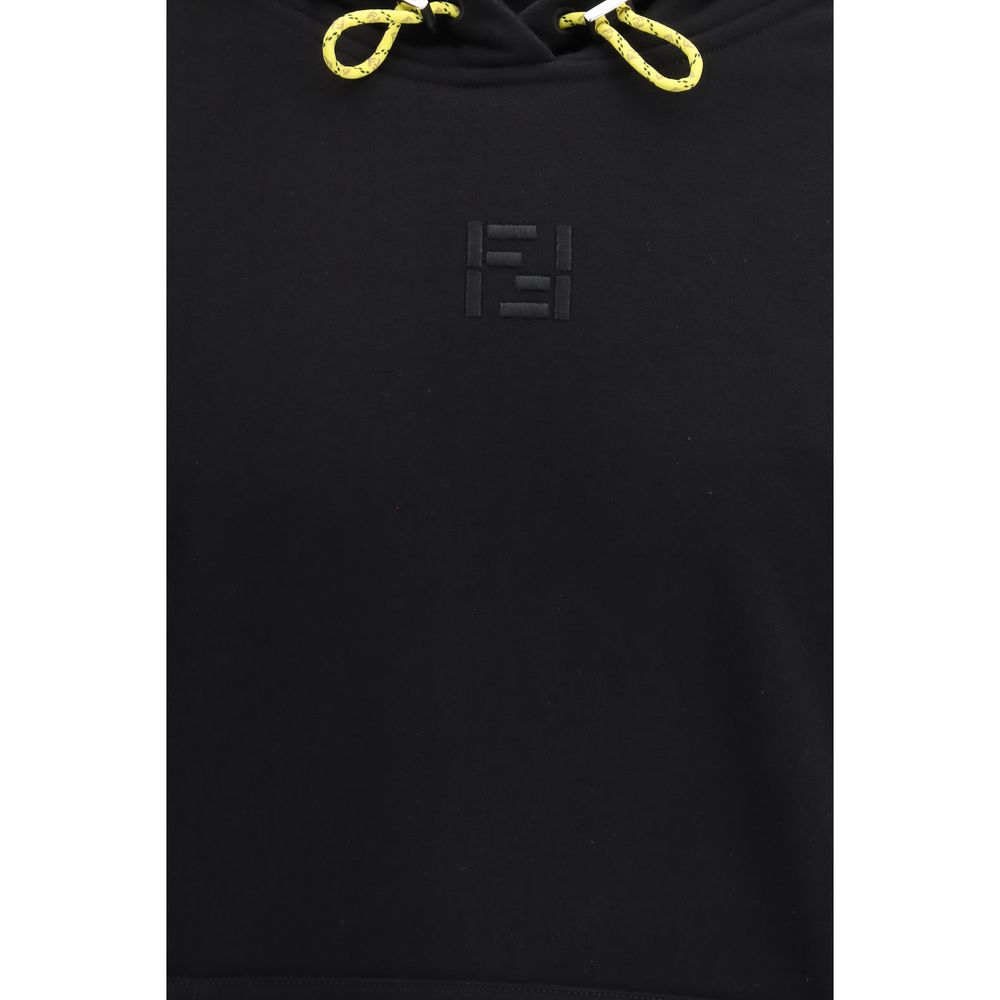 Fendi Black Cotton Sweatshirt