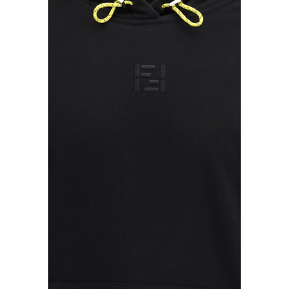 Fendi Black Cotton Sweatshirt