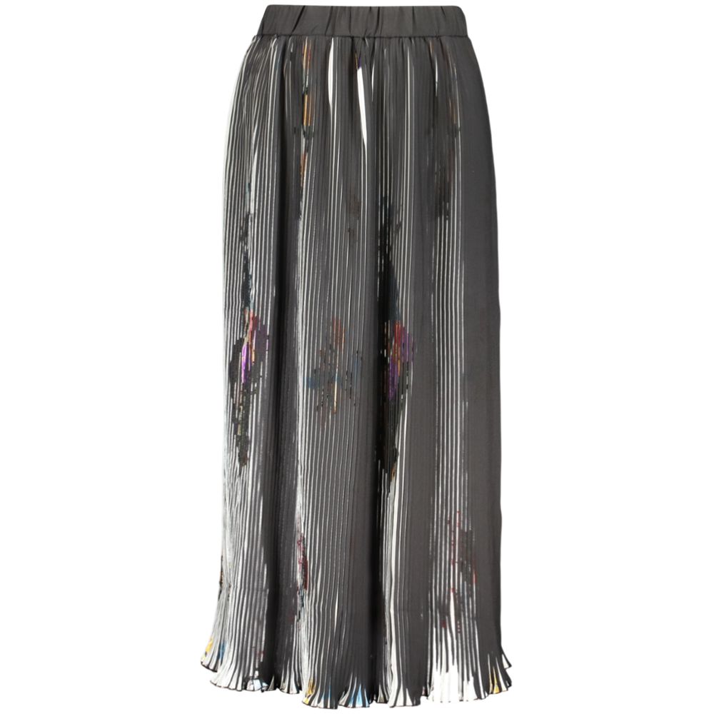 Desigual Nero Poliestere Womens Skirt