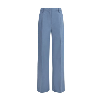 Prada Blue Cotton Chino Pants