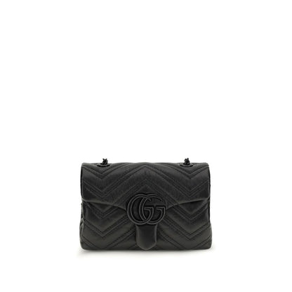 Gucci Black Calf Leather Bos Taurus Shoulder Bag