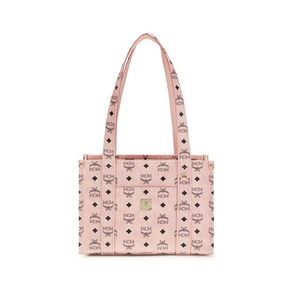 MCM Multicolor Fabric Handbag