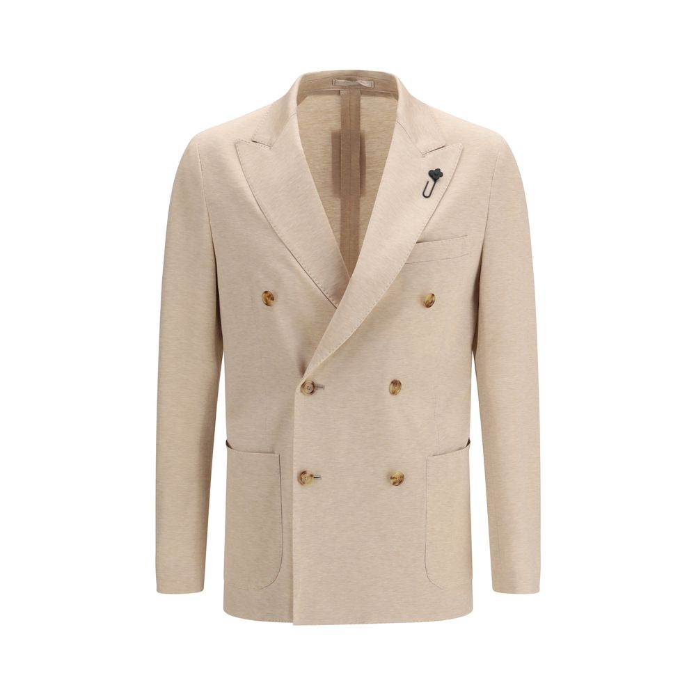 Lardini Beige Cotton Clothing