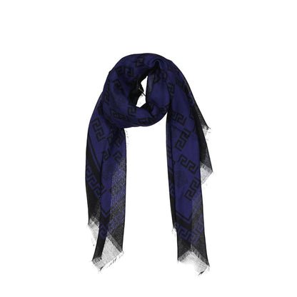 Versace Blue Modal Scarf