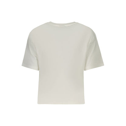 Desigual Bianco Cotton Woman T-Shirt