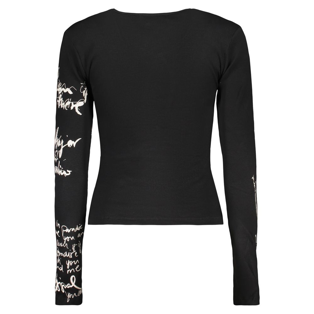 Desigual Black Cotton Women's Knitwear