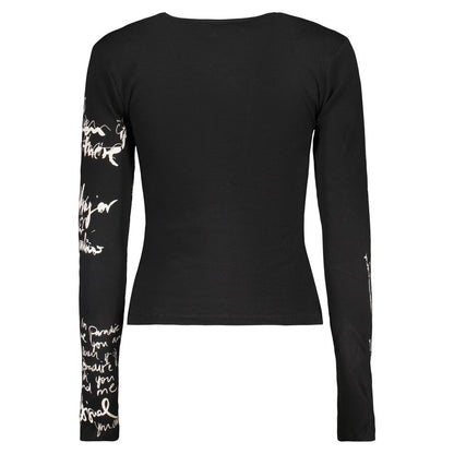 Desigual Black Cotton Women's Knitwear
